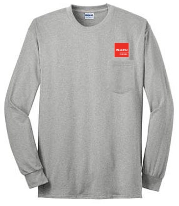 Gildan® Ultra Cotton® 100% Cotton Long Sleeve T w/ Pocket