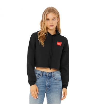 BELLA+CANVAS  Women's Sponge Fleece Cropped Fleece Hoodie